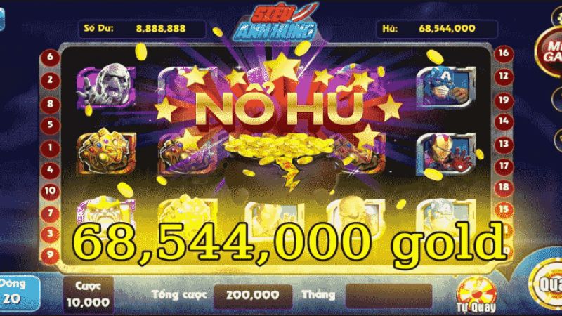 Tỷ lệ thắng trong nổ hũ VIP được lập trình dựa trên một thuật toán ngẫu nhiên